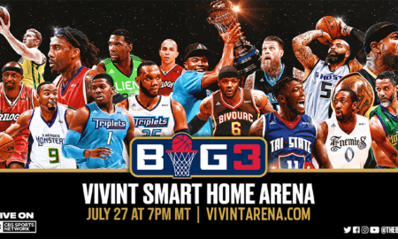 Big 3 basketball tournament at Vivint Smart Home Arena on July 27 at 7pm.