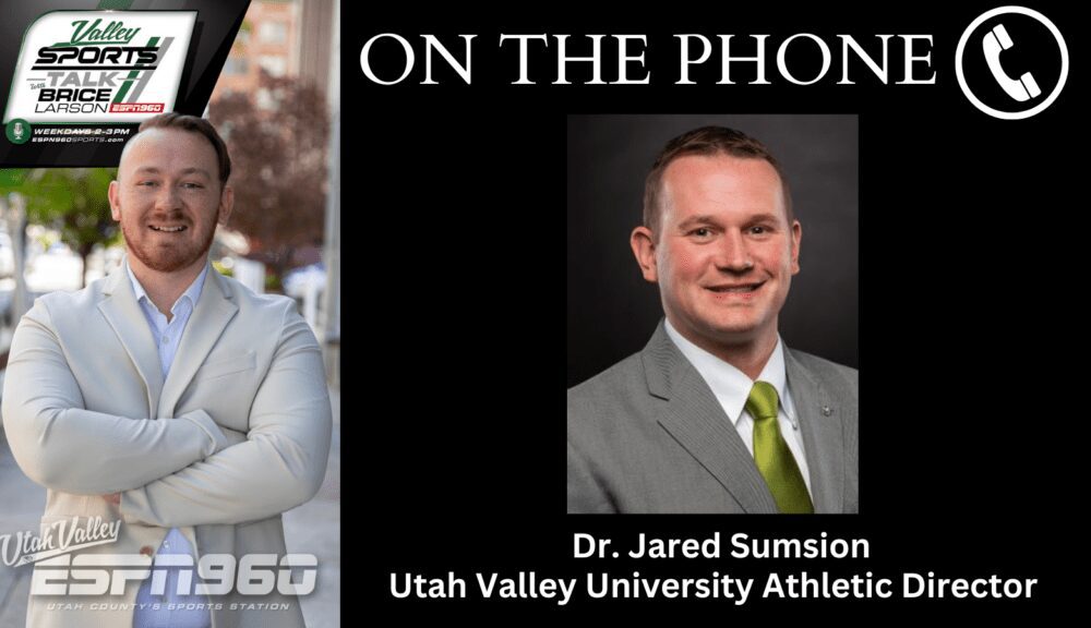 Dr. Jared Sumsion named NACDA Athletic Director of the Year - UVU REVIEW