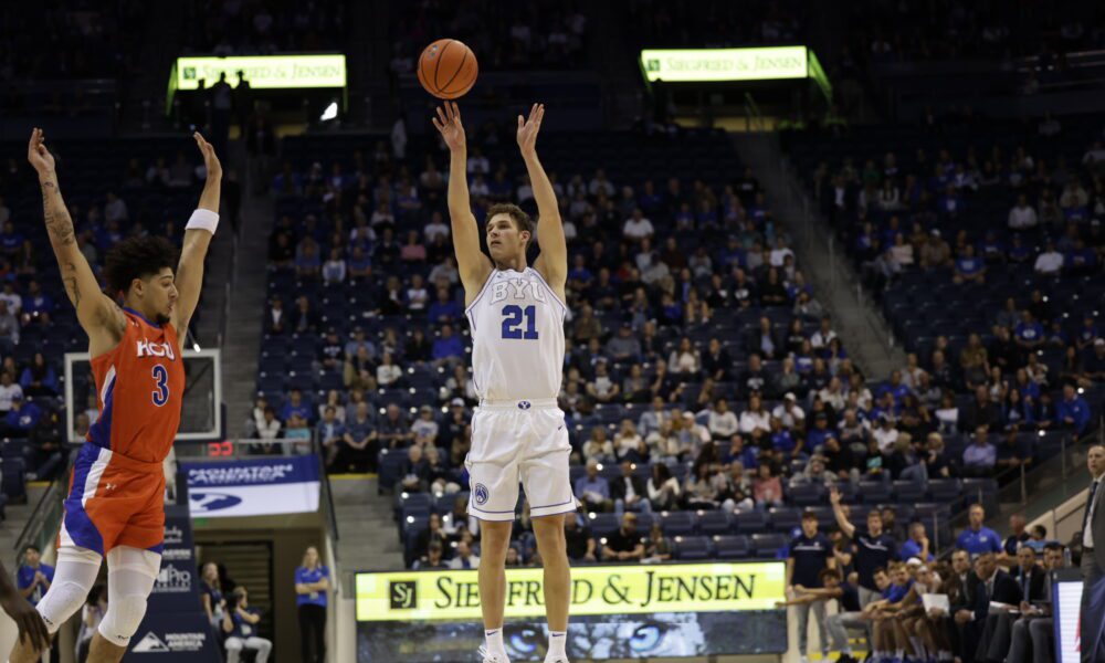 BYU Blows Out Houston Christian 110-63 In First Non-conference Home ...